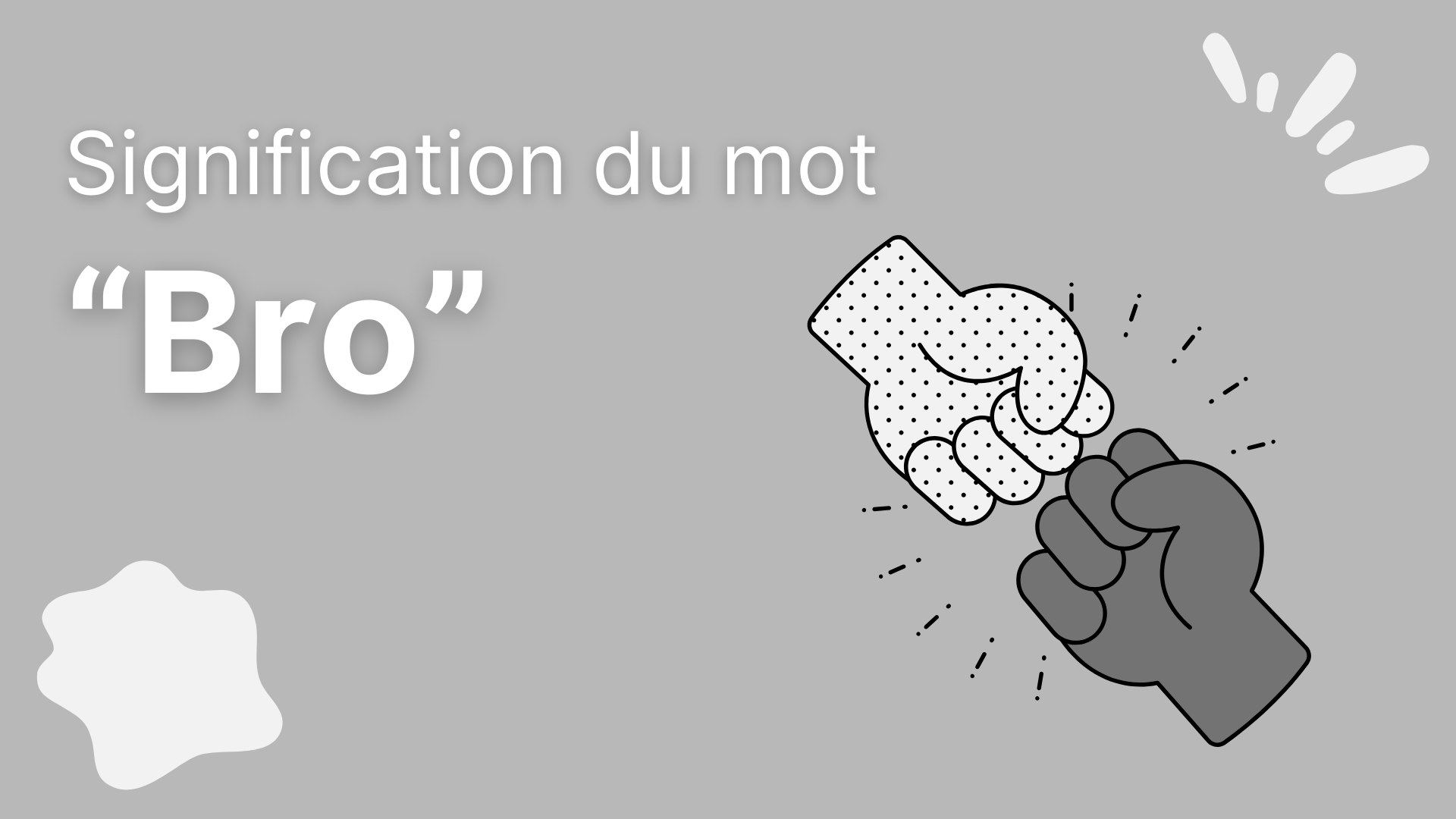 Que veut dire le mot "bro" en anglais ?